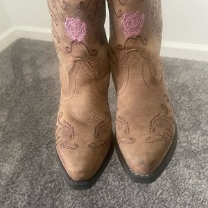 Youth Smoky Mountain Cowgirl Boots, size 13